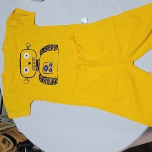 BOYS ROBOT SHORTS & SHIRTS SET